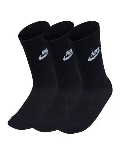 Everyday Essentials 3 Pack Socks Black - NIKE - BALAAN 2