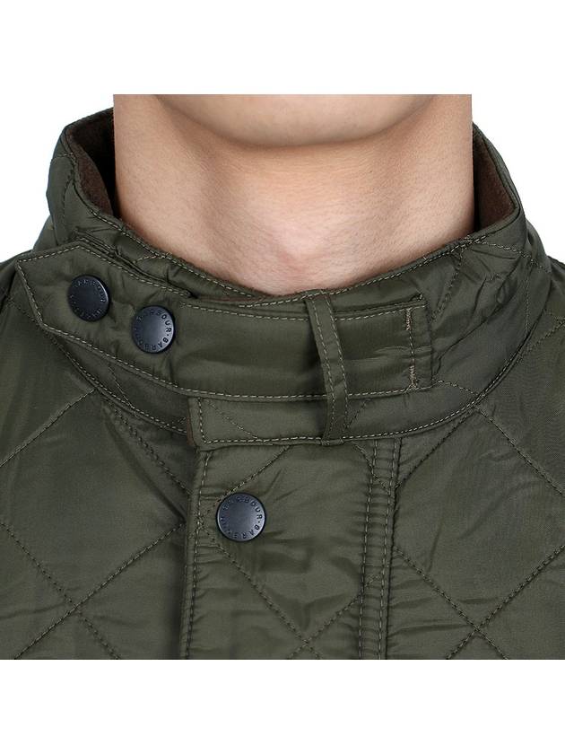 International Ariel Polar Quilted Jacket Olive - BARBOUR - BALAAN 8