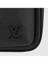 Men's Avenue Logo Patch Sling Bag Black - LOUIS VUITTON - BALAAN 5