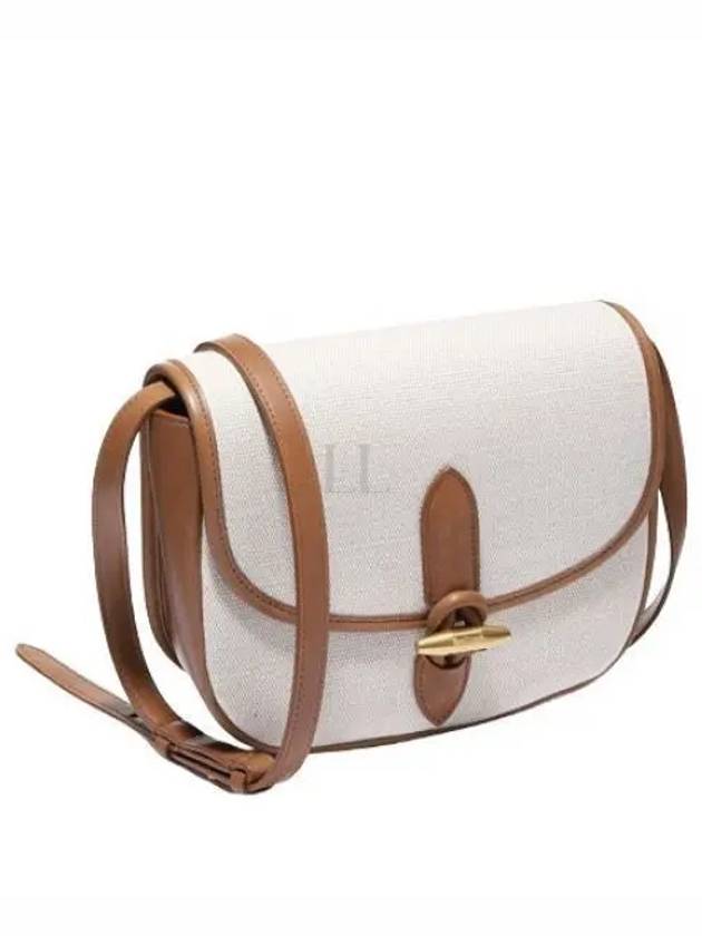 Le Caban Satchel Shoulder Bag Ivory - SAINT LAURENT - BALAAN 2