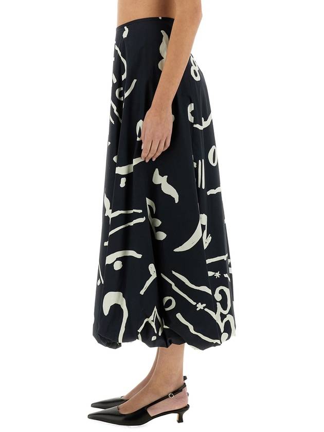 PRINTED SKIRT - ALYSI - BALAAN 4