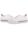 Men's Vitello Calf Leather Long Wing Brogue White - THOM BROWNE - BALAAN 2