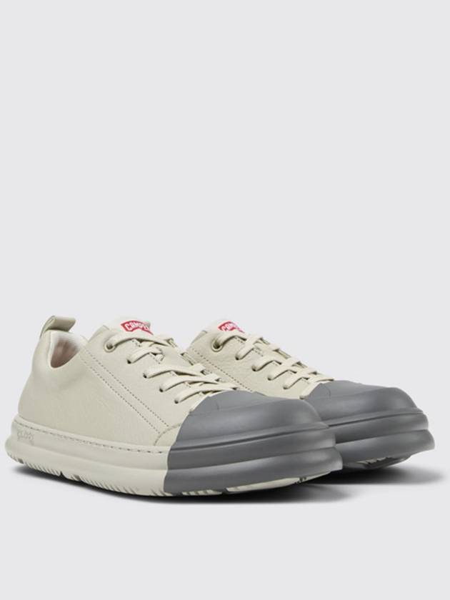 Junction Runner Leather Low-Top Sneakers Grey - CAMPER - BALAAN 3