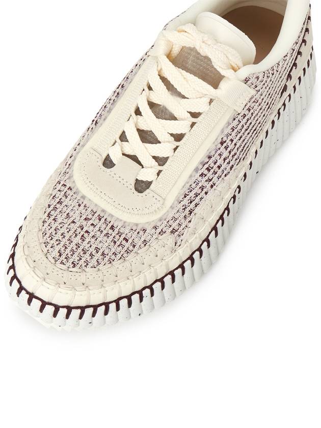 Nama Low Top Sneakers  Ivory - CHLOE - BALAAN 8