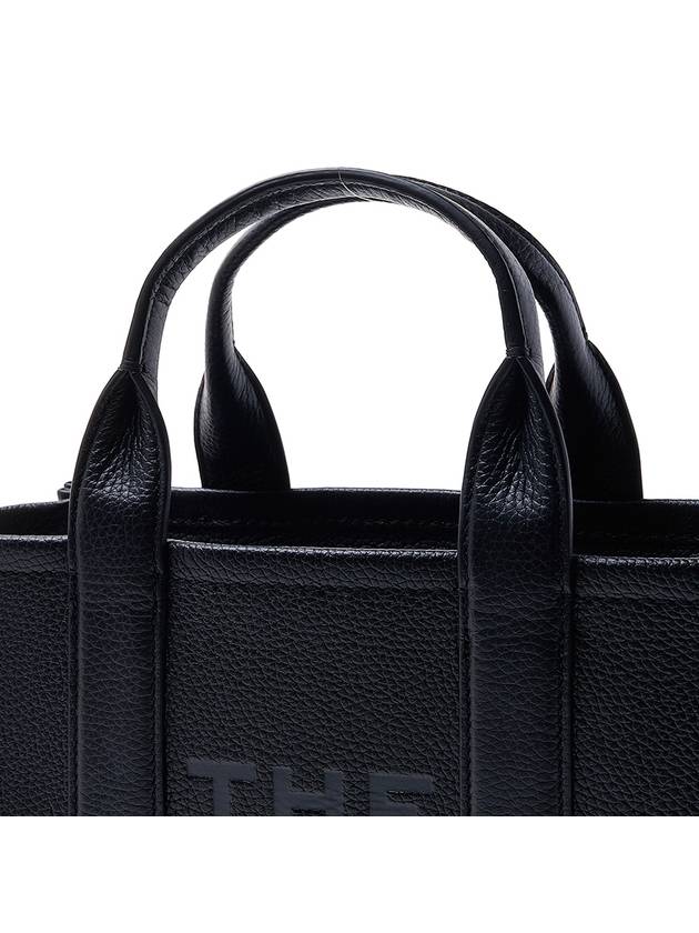 Small Leather Tote Bag Black - MARC JACOBS - BALAAN 8