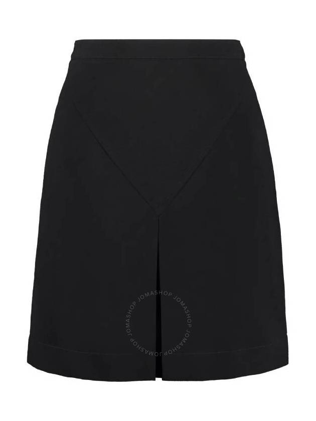 Women's Viscose Caddy Mini Skirt Black - BURBERRY - BALAAN 2