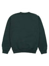 Monaco Crew Neck Sweatshirt Green - SPORTY & RICH - BALAAN 3