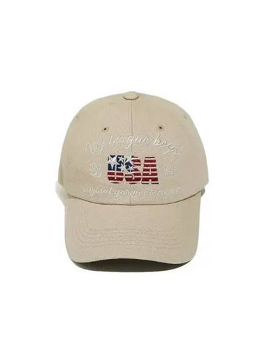 Ivy Boy Lettering B Cap Ivory - OGARP - BALAAN 1