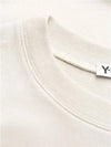 Y3 back logo round neck sweatshirt - YOHJI YAMAMOTO - BALAAN 7