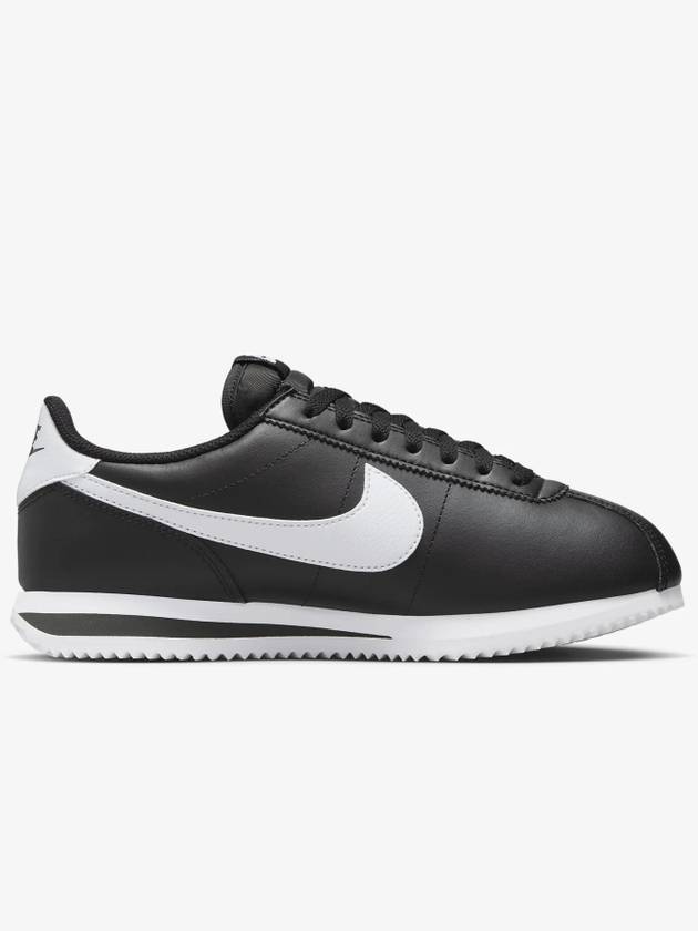 Women's Cortez Low Top Sneakers Black - NIKE - BALAAN 4