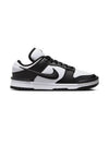 Women's Dunk Low Twist Low Top Sneakers White Black - NIKE - BALAAN 2