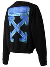 Men's Marker Pen Arrow Sweatshirt Black - OFF WHITE - BALAAN 4