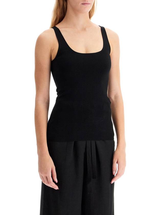 Compact Knit Sleeveless Black 243 WRT0349 YA0080 001 - TOTEME - BALAAN 3