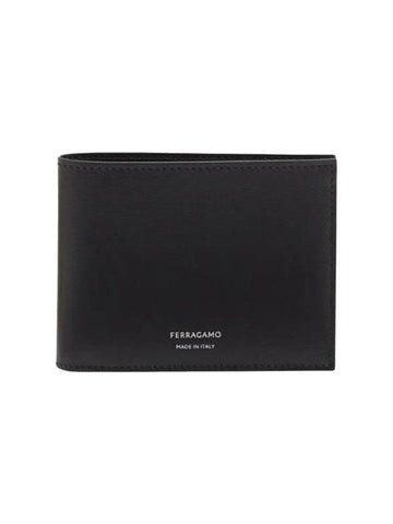 Classic Half Wallet Black - SALVATORE FERRAGAMO - BALAAN 1