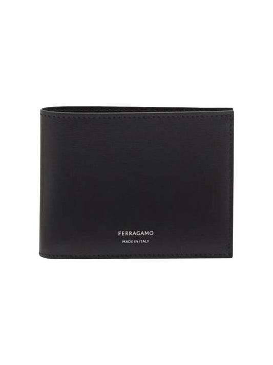 Classic Half Wallet Black - SALVATORE FERRAGAMO - BALAAN 1