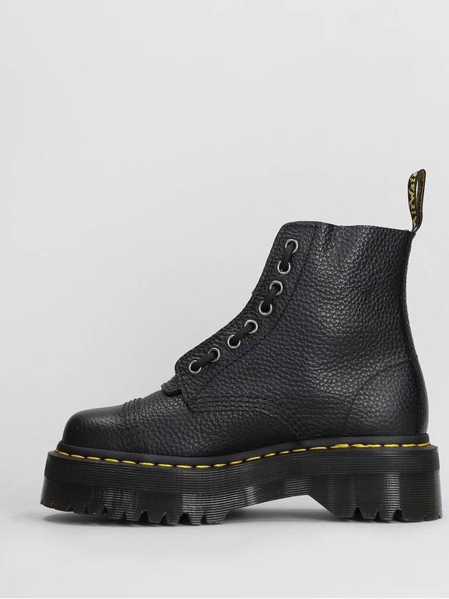 Sinclair Nappa Leather Walker Boots Black - DR. MARTENS - BALAAN 4