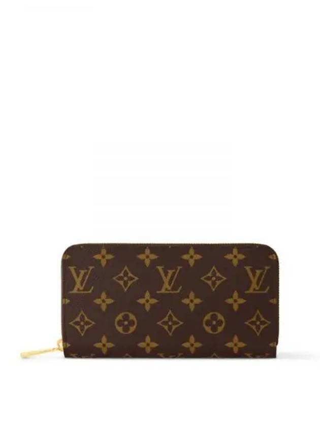 Monogram Canvas Zippy Long Wallet Brown Red - LOUIS VUITTON - BALAAN 2