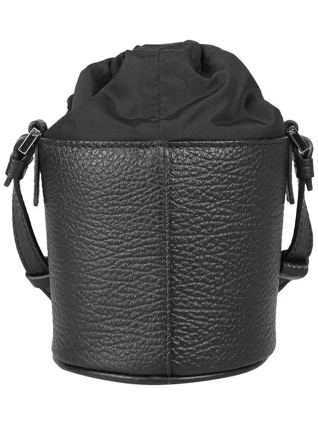 5AC Micro Number Logo Bucket Bag Black - MAISON MARGIELA - BALAAN 4