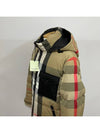 Check Reversible Hooded Padding Beige - BURBERRY - BALAAN 3