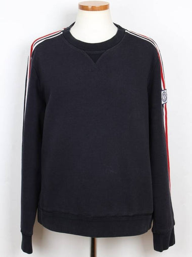 Gamma Blue Logo Sweatshirt Navy 48 - MONCLER - BALAAN 1