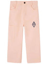 Kids Logo Cargo Pants Rose F24053 137GC - THE ANIMALS OBSERVATORY - BALAAN 2