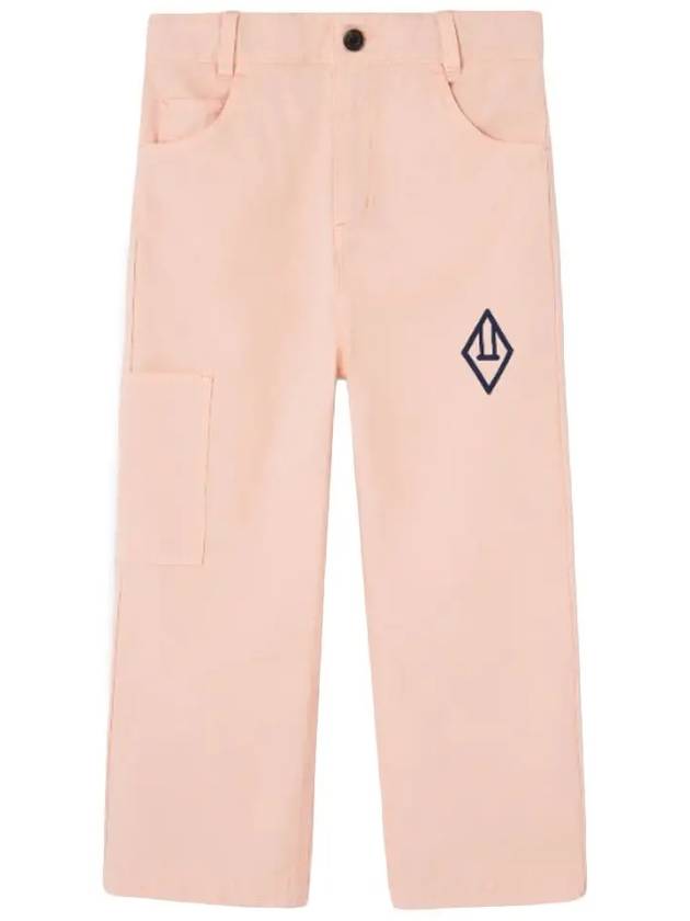 Kids Logo Cargo Pants Rose F24053 137GC - THE ANIMALS OBSERVATORY - BALAAN 2