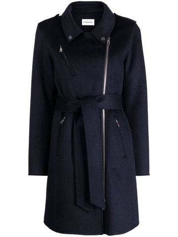 P.A.R.O.S.H. Zip-Up Wool Coat - P.A.R.O.S.H. - BALAAN 1