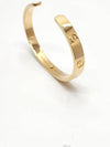 Daol Sangin Store Love Bangle Short Bracelet 1P Yellow Gold 17 Condition A - CARTIER - BALAAN 8