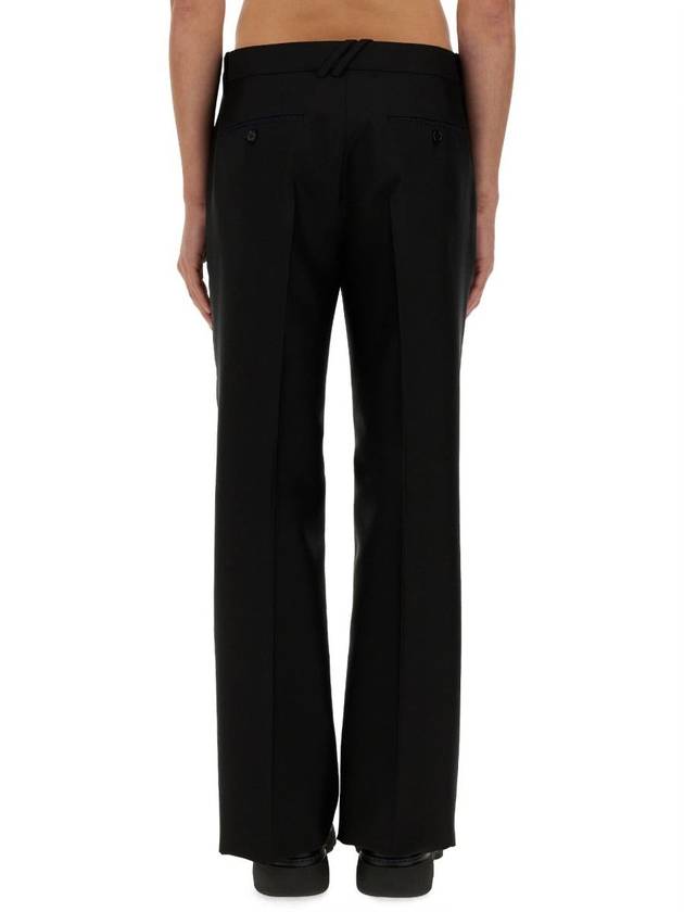 wool blend tailored pants - BURBERRY - BALAAN 4