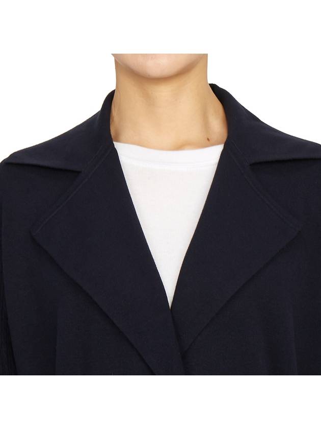 Getti Long Cardigan Navy - MAX MARA - BALAAN 9