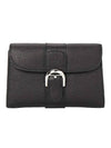 Brillant Compact Half Wallet Black - DELVAUX - BALAAN 1