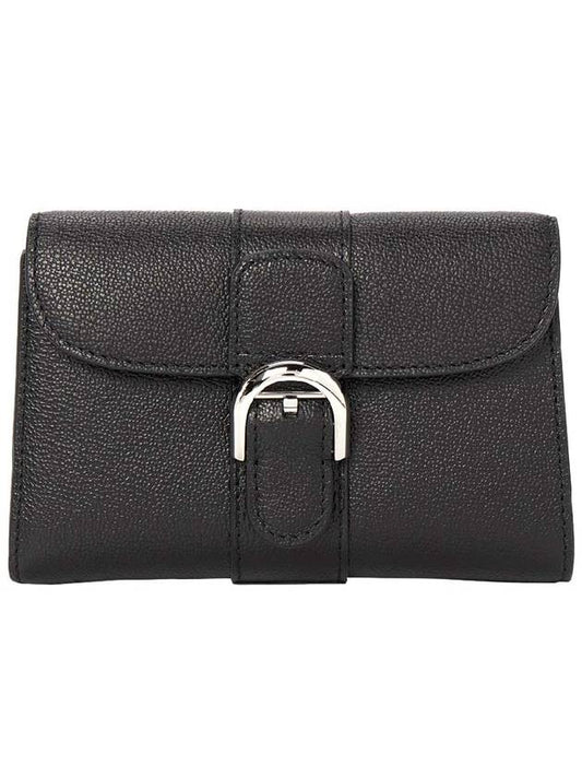 Briand Compact Bicycle Wallet Black - DELVAUX - BALAAN 1