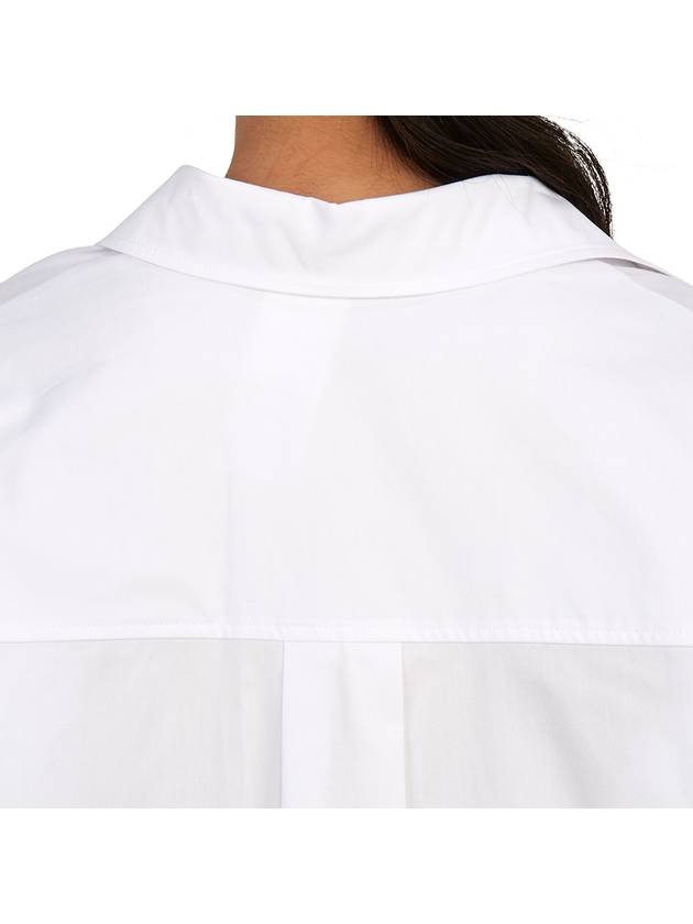 Sylvie Long Sleeve Shirt White - MAX MARA - BALAAN 11