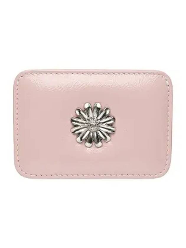 Daisy Slim Mini Transportation Card Wallet Baby Pink - LE MASQUE - BALAAN 1