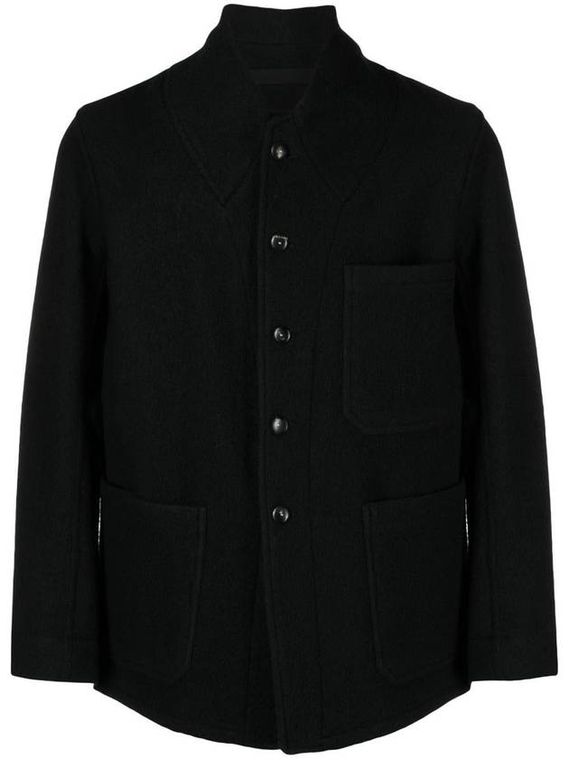 Maison Margiela Long-Sleeve Single-Breasted Wool Jacket - MAISON MARGIELA - BALAAN 1