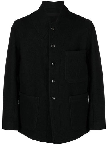 Maison Margiela Long-Sleeve Single-Breasted Wool Jacket - MAISON MARGIELA - BALAAN 1