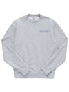 Racquet Club Logo Cotton Sweatshirt Grey - SPORTY & RICH - BALAAN 3