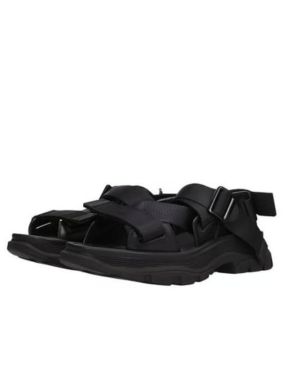 Tread Velcro Sandals Black - ALEXANDER MCQUEEN - BALAAN 2