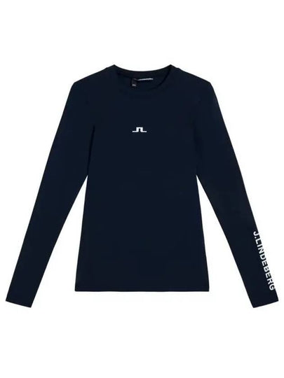 Golf Tekla Crew Neck Top GWJT08805 6855 Women's Tekla Crew Neck Top - J.LINDEBERG - BALAAN 2