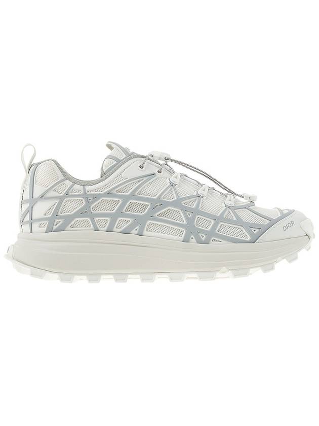 B31 Runner Technical Mesh Rubber Warped Low Top Sneakers White - DIOR - BALAAN 3