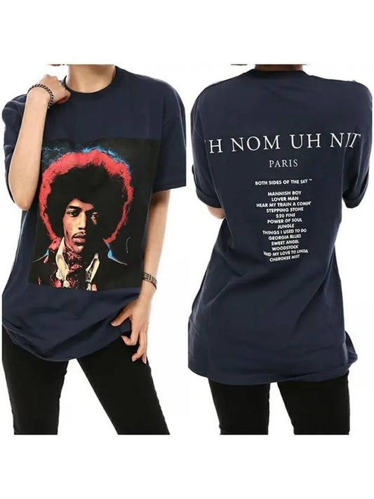 Hendrix printed short sleeve tshirt NUS20282 - IH NOM UH NIT - BALAAN 1