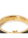 Kira Enamel Ring Gold Black - TORY BURCH - BALAAN 6