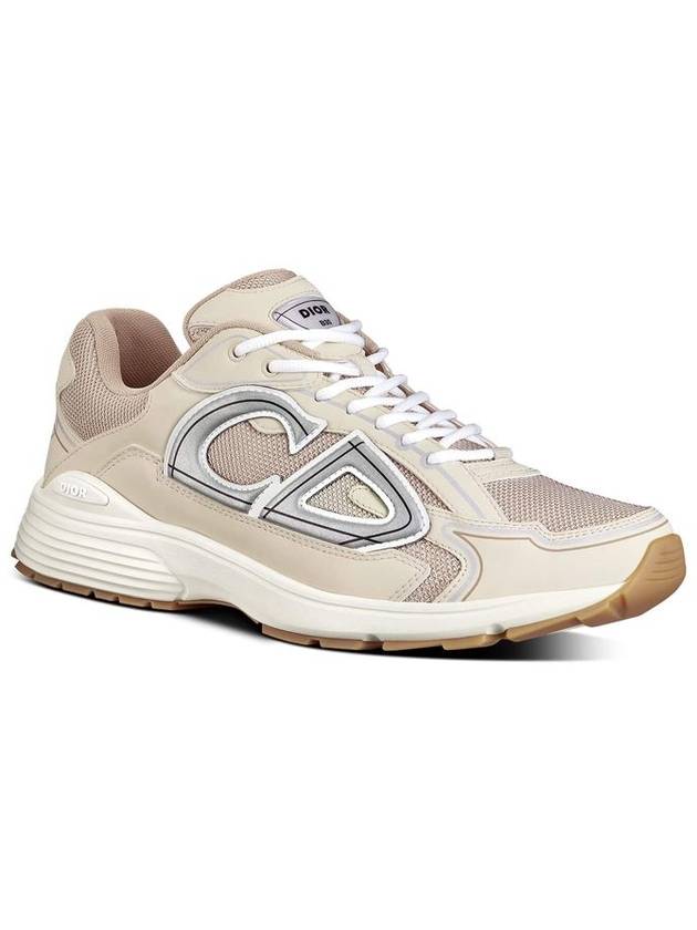 B30 Logo Mesh Fabric Low-Top Sneakers Cream - DIOR - BALAAN 2