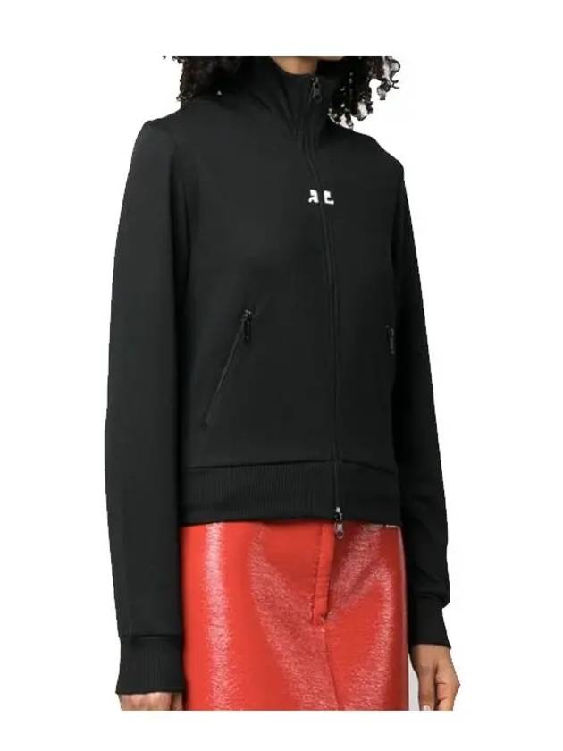 Interlock Track Jacket Black - COURREGES - BALAAN 4