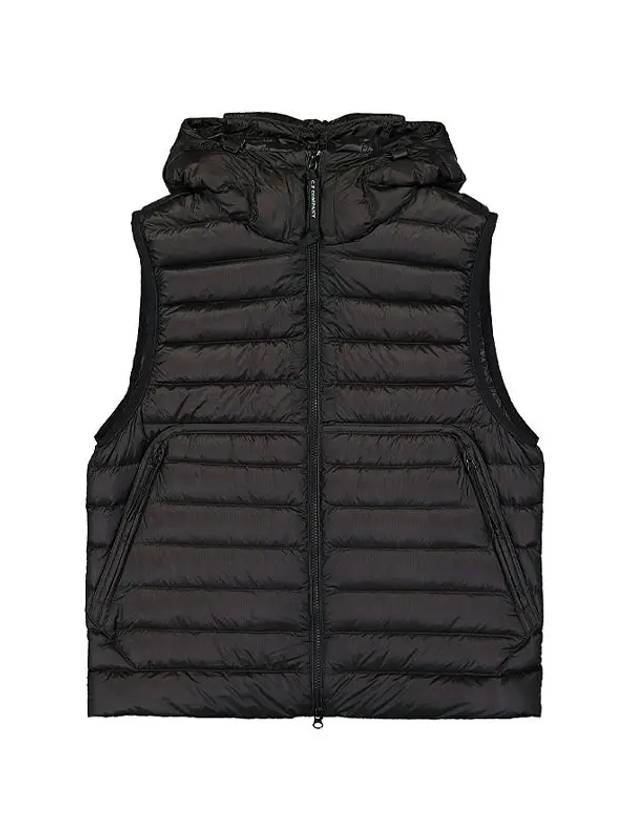 D.D. Shell Goggles Down Vest Black - CP COMPANY - BALAAN 2