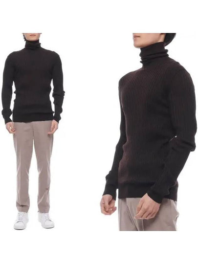 Wool Turtleneck Black - DOLCE&GABBANA - BALAAN 2