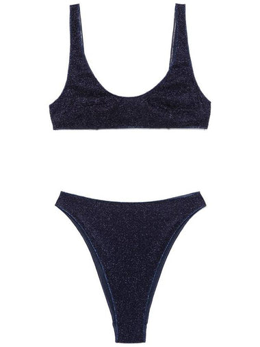 Oséree Lumiere Lurex Sporty Bra `90 Bottom Clothing - OSEREE - BALAAN 1