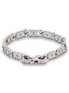 Monogram Tide Up Bracelet Silver - LOUIS VUITTON - BALAAN 3