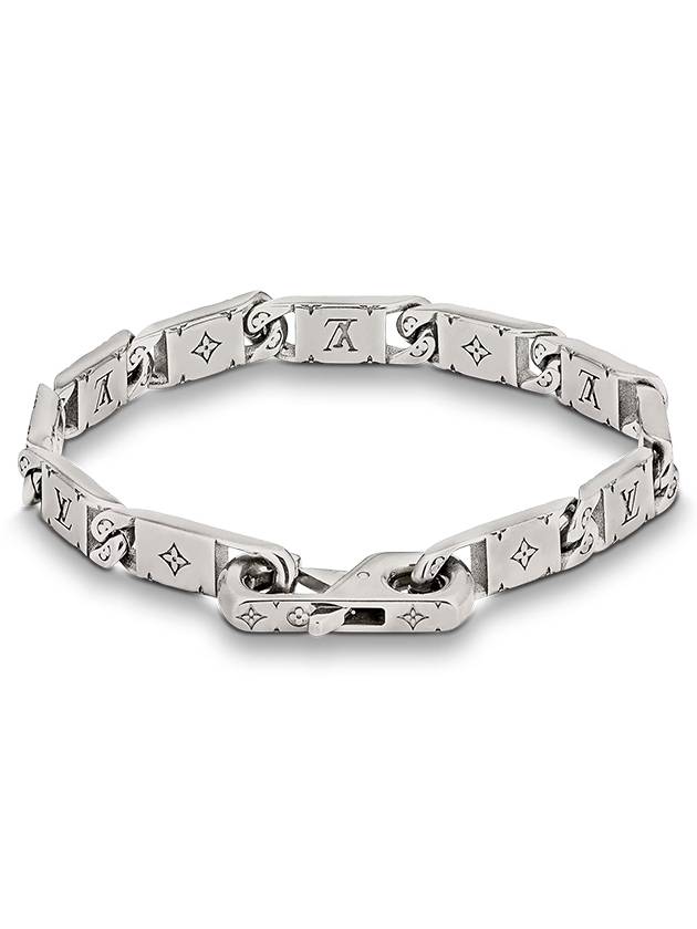 Monogram Tide Up Bracelet Silver - LOUIS VUITTON - BALAAN 3