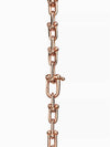 Tiffany Hardware Small Link Bracelet Rose Gold - TIFFANY & CO. - BALAAN 3